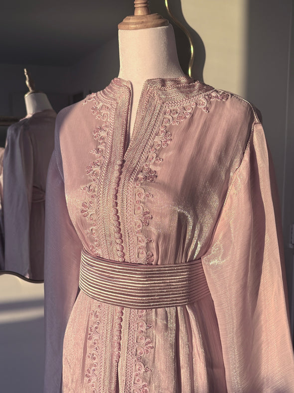 Takchita Organza Premium - Rosé