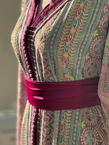 Takchita Sari prestige - Pourpre