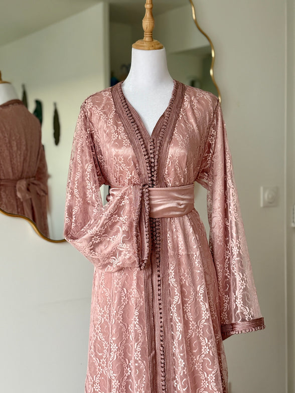 Takchita dentelle - Rosé