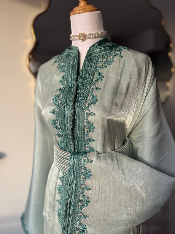 Takchita Organza Premium - Azur