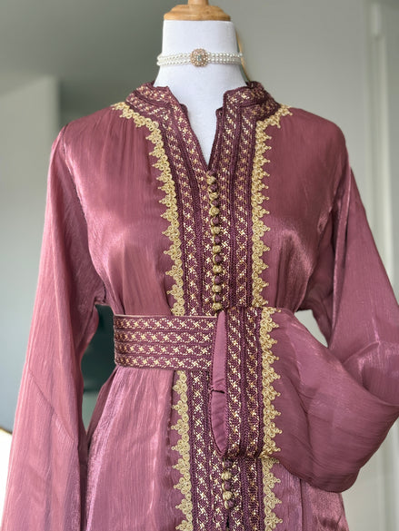 Takchita Organza Goldy - Rosé